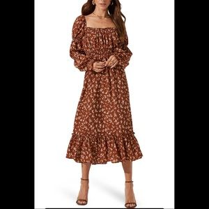 ASTR boho peasant dress